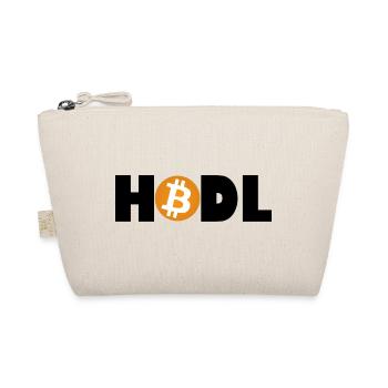 Bitcoin Revolution – Hold the Future - Organic Pouch - nature - Front