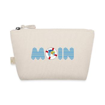 Moin Möve mit Rettungsring - Bio-Täschchen - Natur - Vorne
