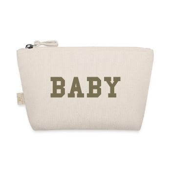 BABY – College Style Statement - Organic Pouch - nature - Front