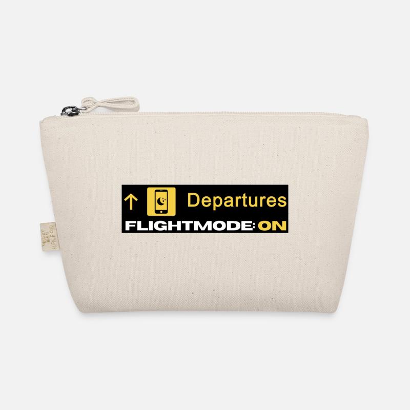 Departures Flightmode On - Airplane Mode - Chill Organic Pouch