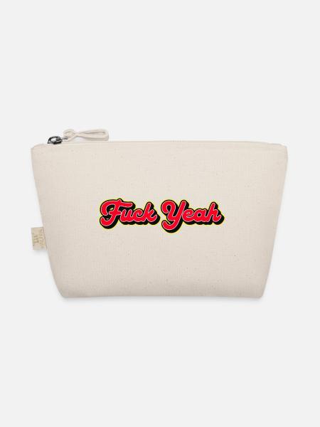 Fuck Yeah 3D Red Script - Trousse biologique - nature - Devant