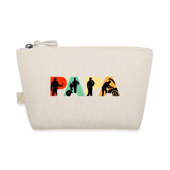 Mechanic Papa Professional Car Repair Father Gift - Organic Pouch - nature - Front