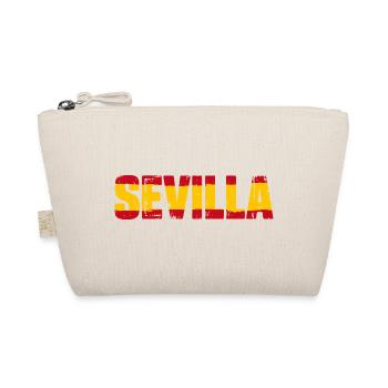 Seville Flag Spain - Organic Pouch - nature - Front