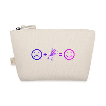 Pickleball athlete gift idea for the birthday - Organic Pouch - nature - Front