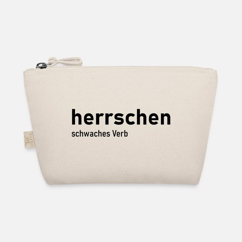 herrschen schwaches Verb Bio-Täschchen