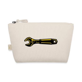 Wrench Tool Mechanic Screwdriver - Organic Pouch - nature - Front