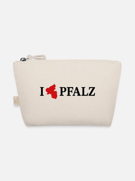 I love Pfalz Rheinland Pfalz - Bio-Täschchen - Natur