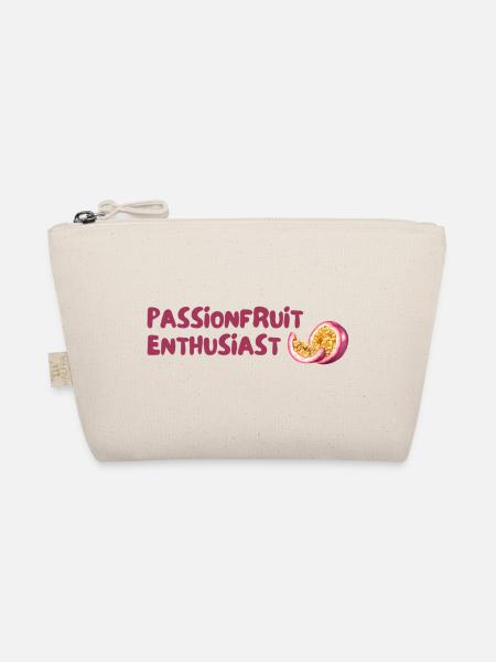 Passionsfrucht Enthusiast - Bio-Täschchen - Natur