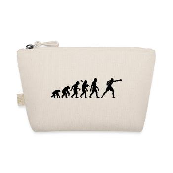 Boxer Evolution Grafik Boxen Boxsport Männer Jungs - Bio-Täschchen - Natur - Vorne