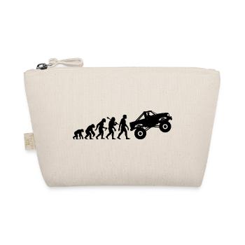 Monster Truck Evolution Motorsport Fan - Bio-Täschchen - Natur - Vorne