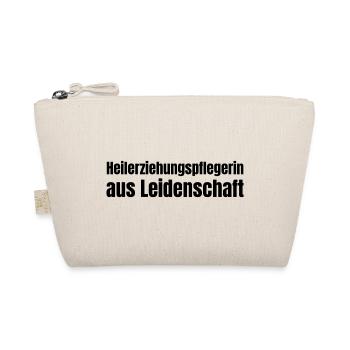 Heilerziehungspflegerin aus Leidenschaft Geschenk - Bio-Täschchen - Natur - Vorne