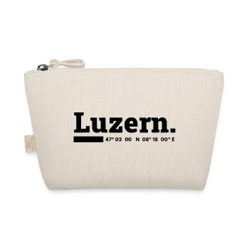 Luzern Koordinaten - Bio-Täschchen - Natur - Vorne