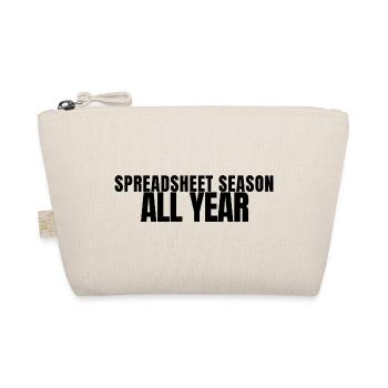 Buchhalter - Spreadsheet Season All Year - Buchhal - Bio-Täschchen - Natur - Vorne