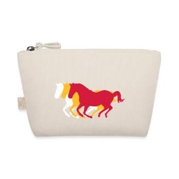 Trois chevaux au galop - Equitation - dressage des - Trousse biologique - nature - Devant