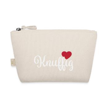 Knuffig - Bio-Täschchen - Natur - Vorne