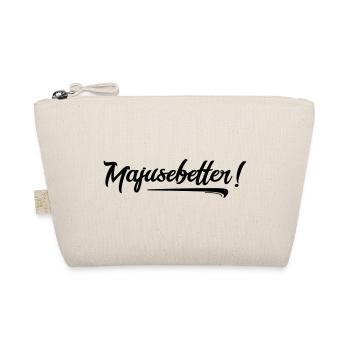 Trier Spruch Majusebetter Lustig Geschenk - Bio-Täschchen - Natur - Vorne
