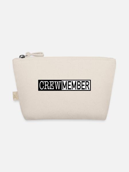 Crew Member - Bio-Täschchen - Natur - Vorne