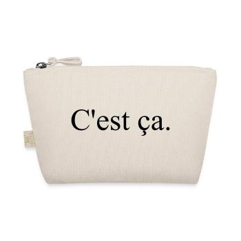 C'est ça french chic französisch Style Cest ca - Bio-Täschchen - Natur - Vorne