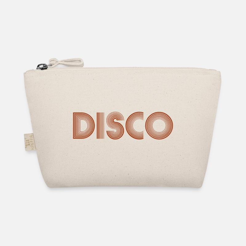 DISCO Tanzen Discokugel - Bio-Täschchen - Natur