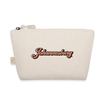 Johannesburg Retro Script - Bio-Täschchen - Natur - Vorne
