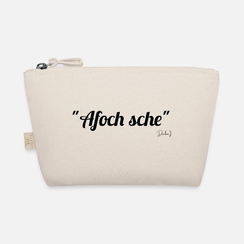 Afoch sche schwarz Bio-Täschchen