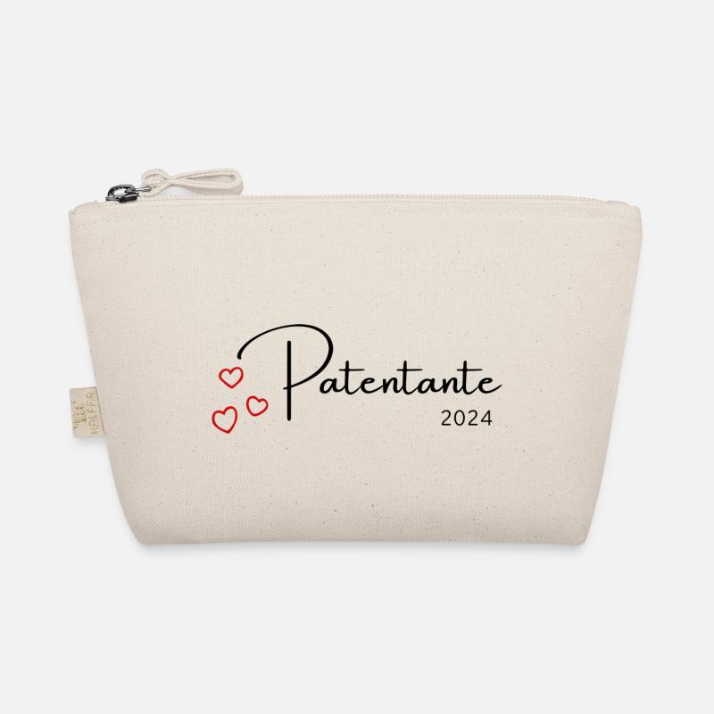 Patentante 2024 - Bio-Täschchen - Natur
