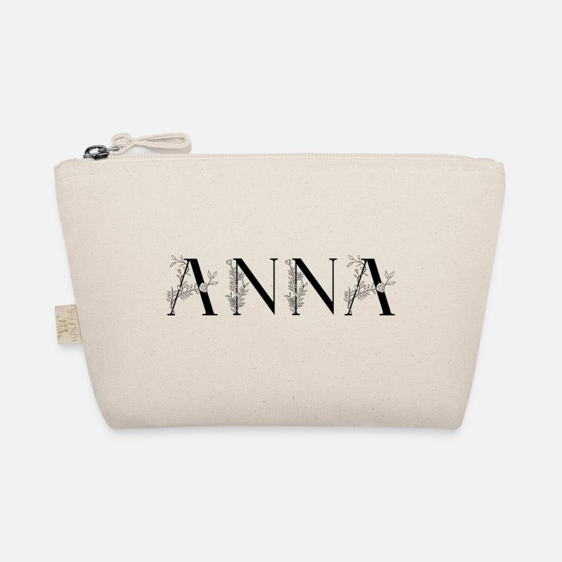 Name - Anna - Bio-Täschchen - Natur