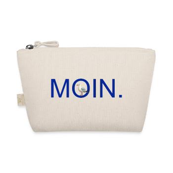 MOIN. mit Möve - Bio-Täschchen - Natur - Vorne