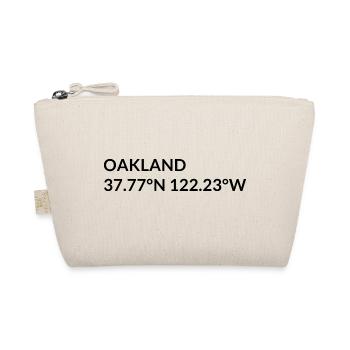 Oakland California USA Koordinaten - Bio-Täschchen - Natur - Vorne