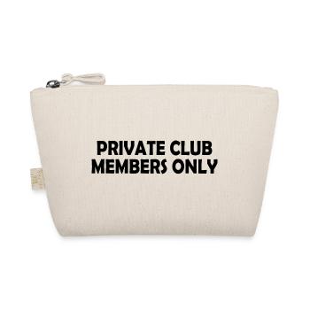 private club members only - Organic Pouch - nature - Front