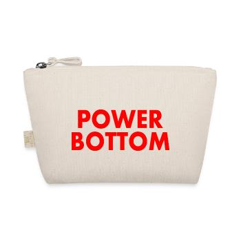Power bottom - Organic Pouch - nature - Front