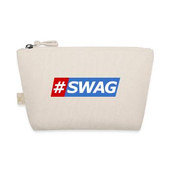 SWAG Block Colors Hashtag - Bio-Täschchen - Natur - Vorne