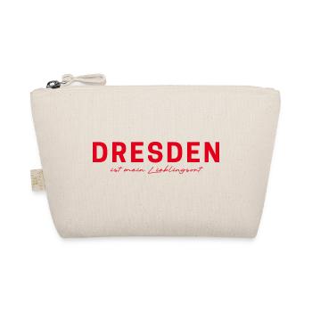 Dresden T-Shirt – for Fans & Lovers - Organic Pouch - nature - Front