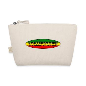 LASTERFAHREI - Do Reggae Mi Ned Auf! REGGAE Oval - Bio-Täschchen - Natur - Vorne