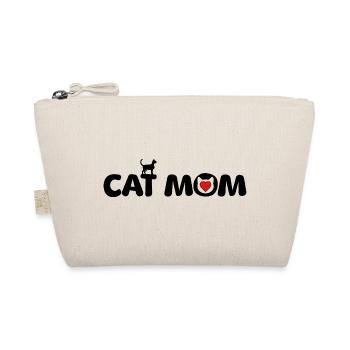 Cats Mom Kitty Cat Cat Pet Cat Love - Organic Pouch - nature - Front
