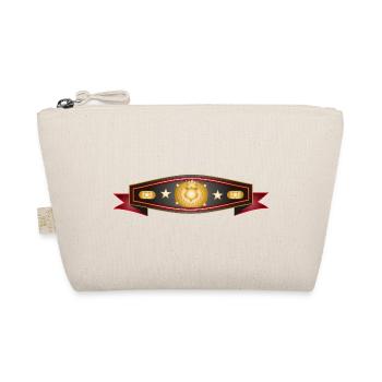 Strahlender Box-Gürtel – Champion Gürtel Design - Bio-Täschchen - Natur - Vorne