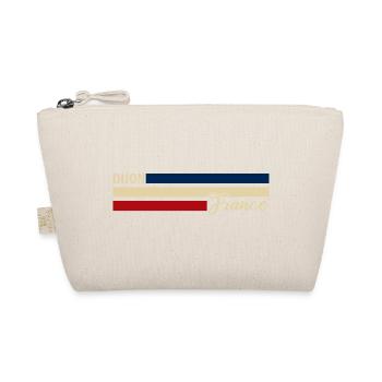 France - Dijon - Frankreich - Flagge - Streifen - Bio-Täschchen - Natur - Vorne