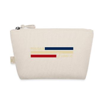 France - Roubaix - Frankreich - Flagge - Streifen - Bio-Täschchen - Natur - Vorne