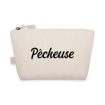 Pêcheuse Pêche Pêcheur Canne Eau Loisir Nature - Trousse biologique - nature - Devant