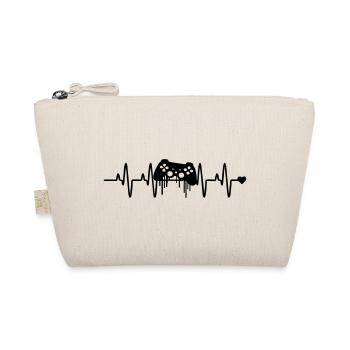 Gaming heartbeat - Organic Pouch - nature - Front