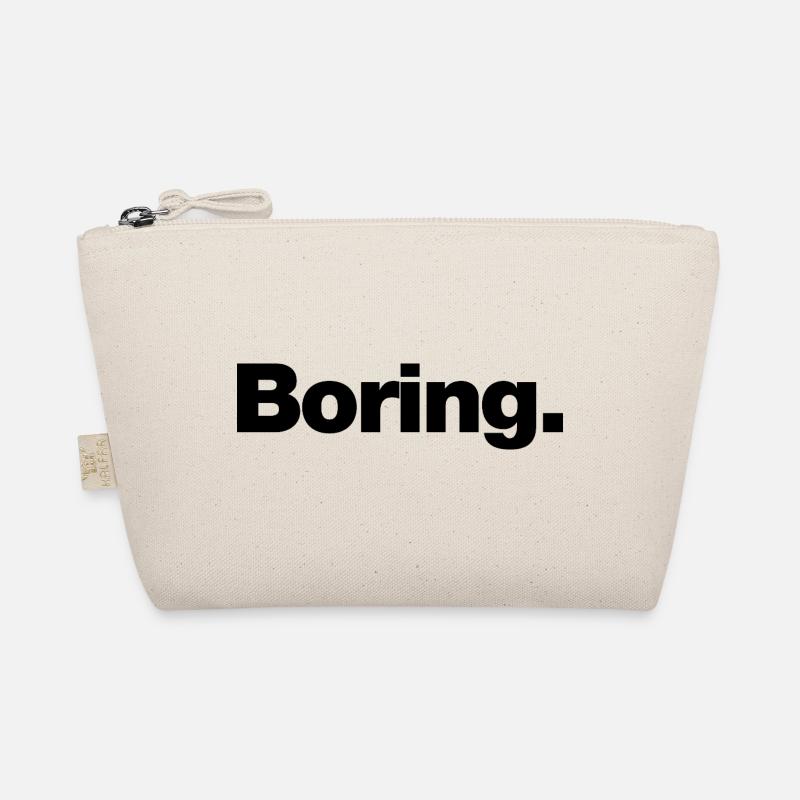 Boring Organic Pouch