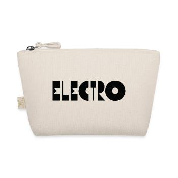 Electro music Logo - Organic Pouch - nature - Front