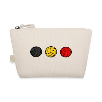 Belgischer Volleyball - Bio-Täschchen - Natur - Vorne