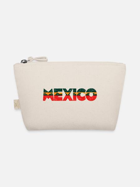 Mexico Retro Shirt - Bio-Täschchen - Natur