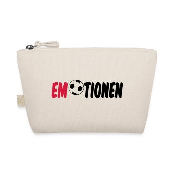 Emotionen (Fußball) Geschenk - Bio-Täschchen - Natur - Vorne