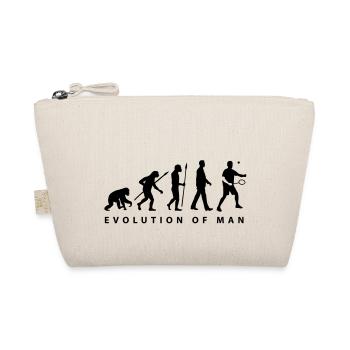 badminton_evolution_02__b_1c - Organic Pouch - nature - Front