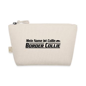 My name is Border Collie - Organic Pouch - nature - Front