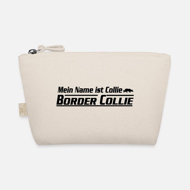 Mein Name ist Border Collie Bio-Täschchen