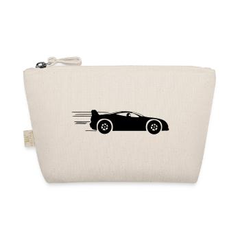 Sports car and racing - Organic Pouch - nature - Front