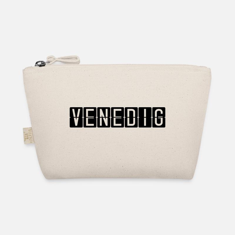 Venedig Flughafentafel Bio-Täschchen